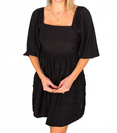 Mittoshop Sweep Me Away Dress In Black