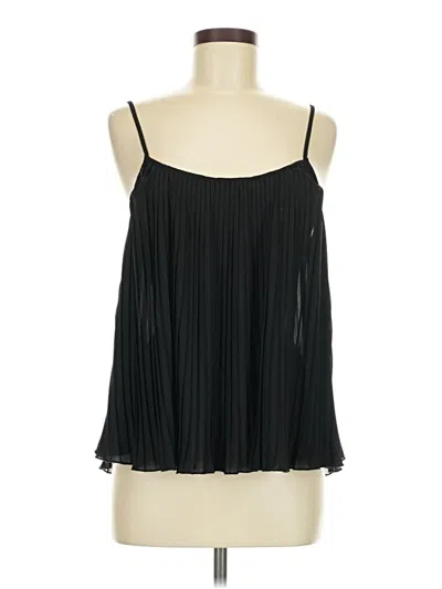 Pre-owned Mittoshop Tank Top Black Strapless Neckline Tops
