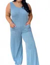 Mittoshop Urban Jumpsuit In Blue In Blue