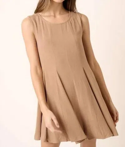 Mittoshop Wide Leg Romper In Tan In Neutral