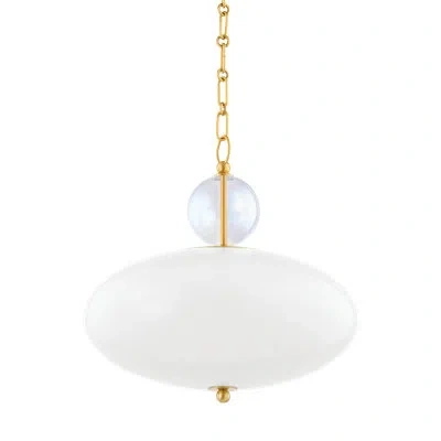 Mitzi 1 - Light Aged Brass Pendant