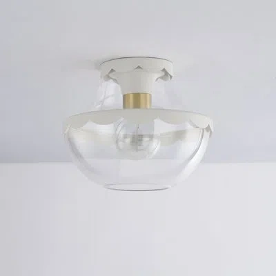 Mitzi Alaina 1 Light Semi Flush
