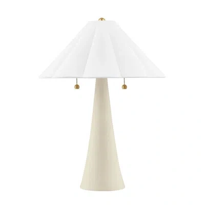 Mitzi Alana 2 Light Table Lamp In White