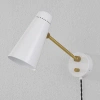 Mitzi Alex 1 Light Plug-in Plug-in Sconce In White