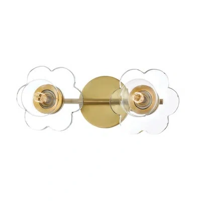 Mitzi Alexa 2 Light Bath And Vanity In Gold