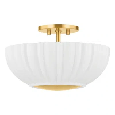 Mitzi Anne 2 Light Flush Mount By Zoe Feldman X