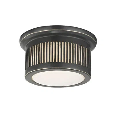 Mitzi Bangor 1 - Light 6" Led Flush Mount In Old Bronze