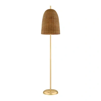 Mitzi Beatrice Floor Lamp In Aged Brass