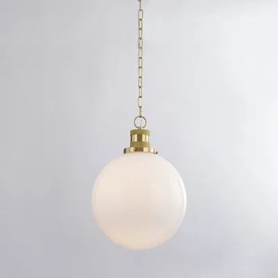 Mitzi Beverly Pendant By Zio & Sons In Aged Brass