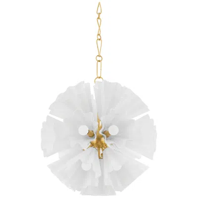 Mitzi By Hudson Valley Capri 24" Wide Aged Brass 22-light Sputnik Chandelier