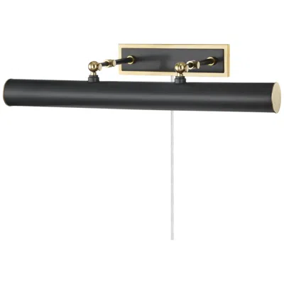 Mitzi By Hudson Valley Holly 24 1/4"w Old Bronze And Brass Plug-in Picture Light
