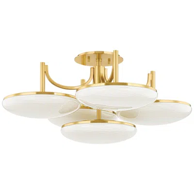 Mitzi By Hudson Valley Hudson Valley Bregman 30 3/4" Wide 5-light Orb Ceiling Fixture