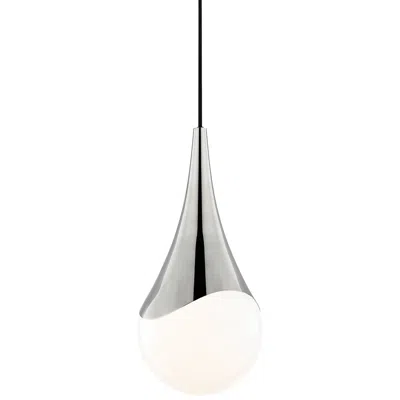 Mitzi By Hudson Valley Mitzi Ariana 7 1/2" Wide Polished Nickel Mini Pendant Light
