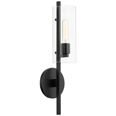 Mitzi By Hudson Valley Mitzi Ariel 20 1/4" High Soft Black Wall Sconce