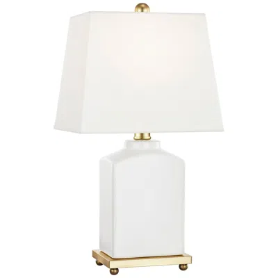 Mitzi By Hudson Valley Mitzi Brynn 17" High Cloud White Porcelain Accent Table Lamp
