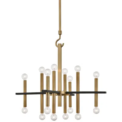 Mitzi By Hudson Valley Mitzi Colette 28 3/4" Wide Aged Brass 16-light Chandelier