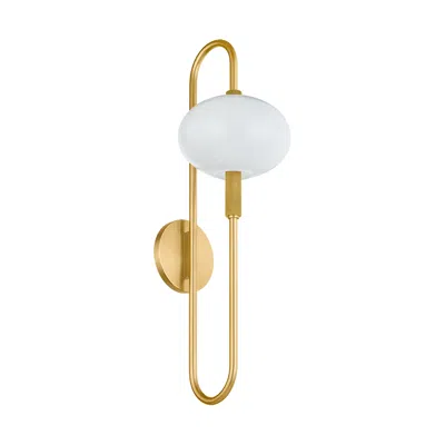 Mitzi By Hudson Valley Mitzi Delphine 23 3/4" High Aged Brass Wall Sconce
