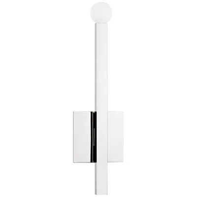Mitzi By Hudson Valley Mitzi Dona 17" High Polished Nickel Led Wall Sconce