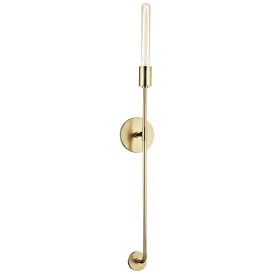 Mitzi By Hudson Valley Mitzi Dylan 35" High Aged Brass Wall Sconce