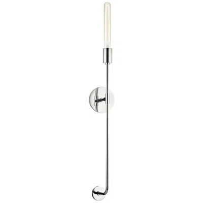 Mitzi By Hudson Valley Mitzi Dylan 35" High Polished Nickel Wall Sconce