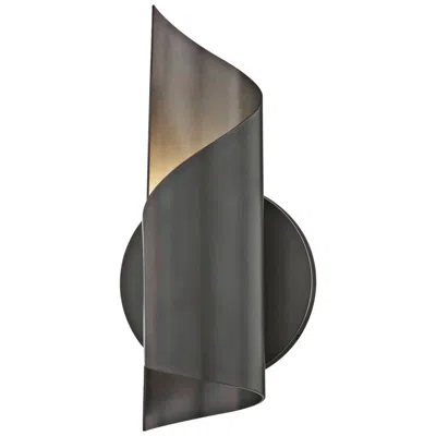 Mitzi By Hudson Valley Mitzi Evie 9 3/4" High Old Bronze Led Wall Sconce