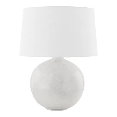 Mitzi By Hudson Valley Mitzi Karina 21 1/4" High Coastal White Modern Table Lamp