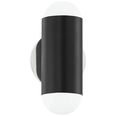 Mitzi By Hudson Valley Mitzi Kira 9 1/2" High Soft Black 2-light Wall Sconce