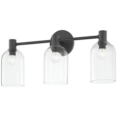 Mitzi By Hudson Valley Mitzi Paisley 21 3/4" Wide Soft Black 3-light Bath Light