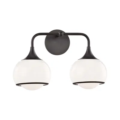 Mitzi By Hudson Valley Mitzi Reese 11 1/4" High 2-light Old Bronze Wall Sconce