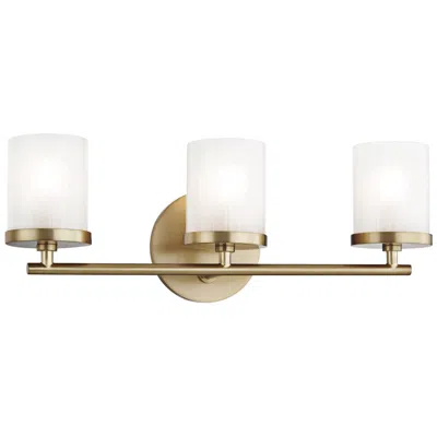 Mitzi By Hudson Valley Mitzi Ryan 17 1/2" Wide Aged Brass 3-light Bath Light