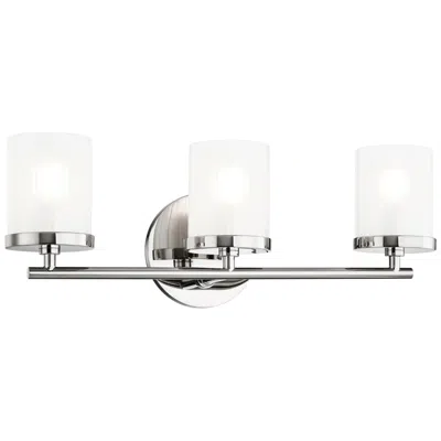 Mitzi By Hudson Valley Mitzi Ryan 17 1/2" Wide Polished Nickel 3-light Bath Light