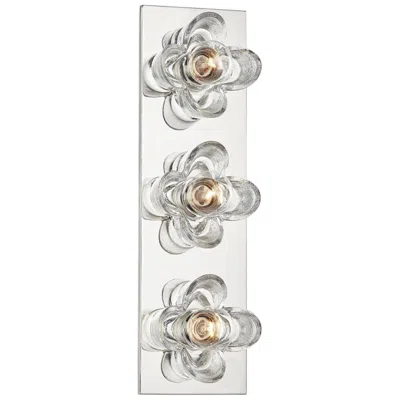 Mitzi By Hudson Valley Mitzi Shea 16 1/2" Wide Polished Nickel 3-light Bath Light
