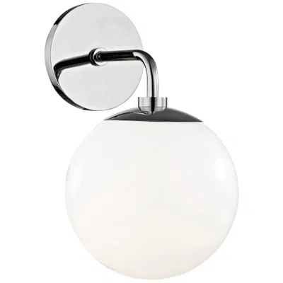 Mitzi By Hudson Valley Mitzi Stella 11 1/2" High Polished Nickel Wall Sconce