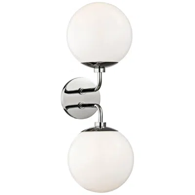 Mitzi By Hudson Valley Mitzi Stella 20" High Polished Nickel 2-light Wall Sconce