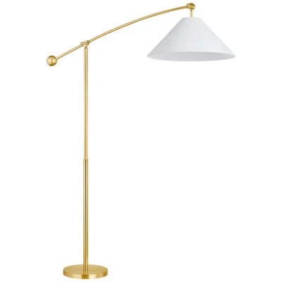 Mitzi By Hudson Valley Tali Roth - Mitzi Birdie 43.25 In 1 Lt Floor Lamp Aged Brass