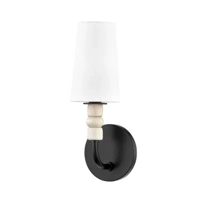 Mitzi Casey 1 Light Wall Sconce In Soft Black