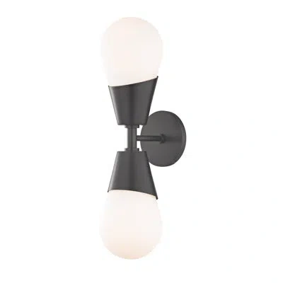 Mitzi Cora 2 Light Wall Sconce In Old Bronze