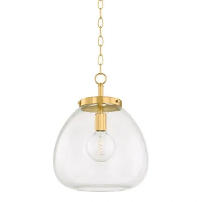 Mitzi Della Pendant In Brass