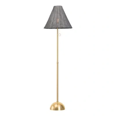 Mitzi Destiny Floor Lamp By The Lifestyled Co In Aged Brass