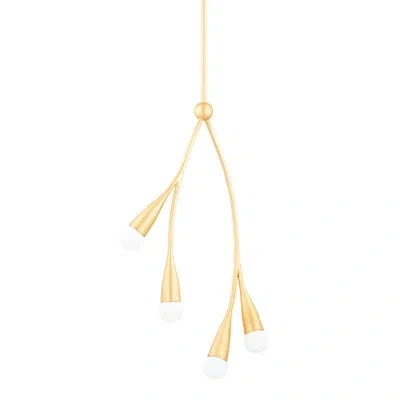 Mitzi Elsa Pendant By Eny Lee Parker In Gold Leaf