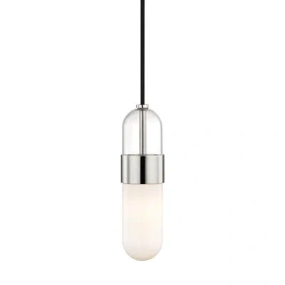 Mitzi Emilia 1 - Light Single Cylinder Pendant In Polished Nickel