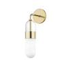Mitzi Emilia 1 Light Wall Sconce In Polished Brass