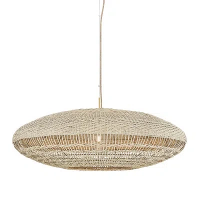 Mitzi Erin 1 Light Pendant By Hilary Matt For  In Neutral