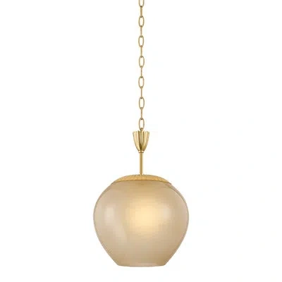 Mitzi Gilda Pendant In Aged Brass