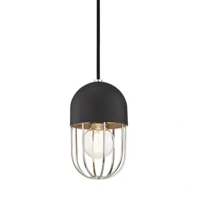 Mitzi Haley 1 Light Pendant In Polished Nickel
