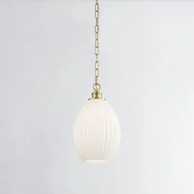Mitzi Hillary Pendant By Zio & Sons In Aged Brass