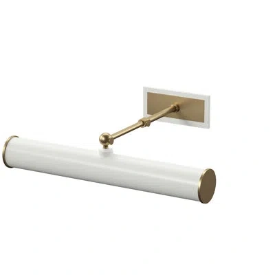 Mitzi Holly 2 Light Plug-in Picture Light In Aged Brass,white