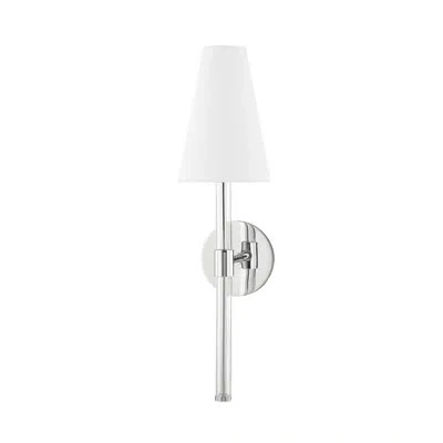 Mitzi Janelle 1 Light Wall Sconce In Polished Nickel