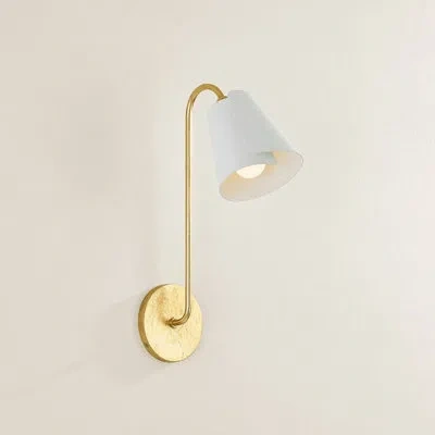 Mitzi Lila 1 Light Wall Sconce In Gold Leaf