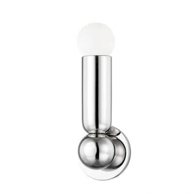 Mitzi Lolly 1 Light Wall Sconce In Polished Nickel